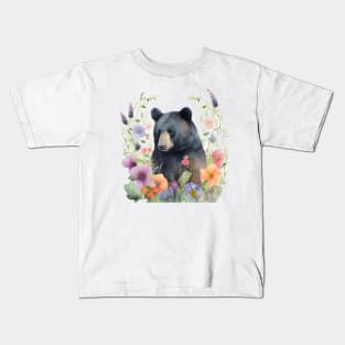 Black Bear Kids T-Shirt